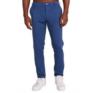 NEW REDVANLY bradley pull-on trouser in steel blue